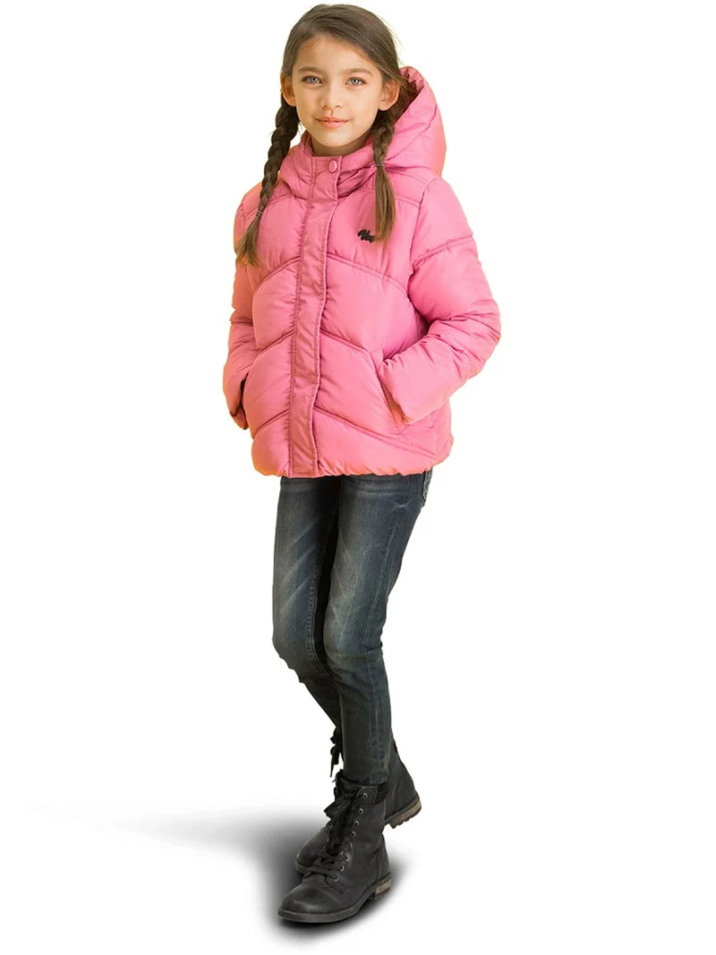 Winterjacke Pink