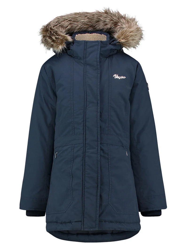 Wintermantel Marineblau