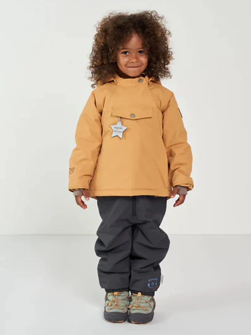 Winterjacke Gelb