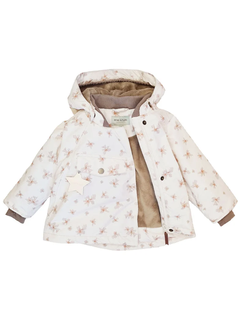 Winterjacke Cremeweiß