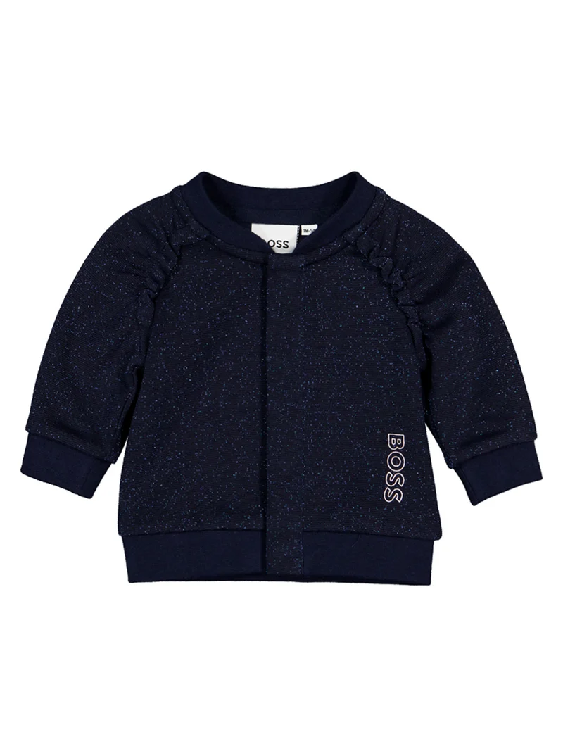 Sweatjacke Marineblau