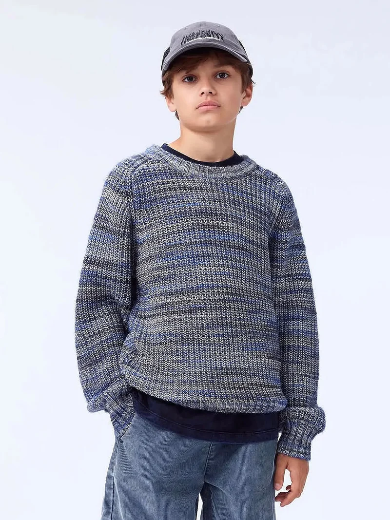 Pullover Bosse Blau
