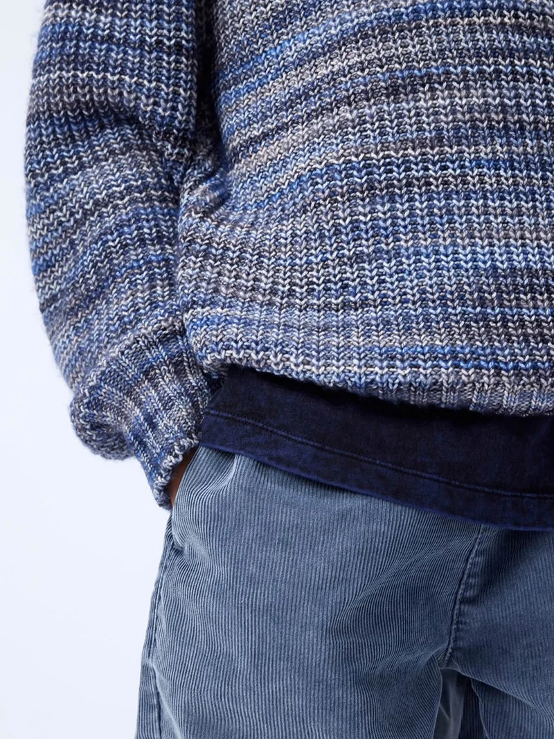 Pullover Bosse Blau