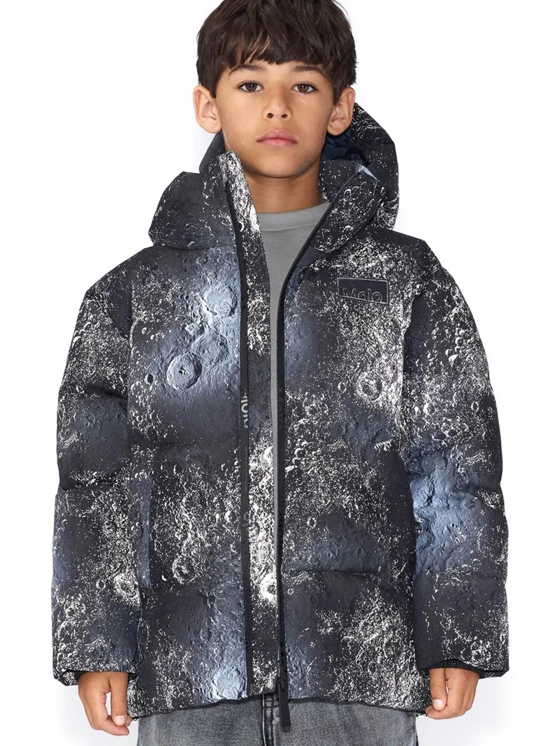 Wintermantel Hilo Grau
