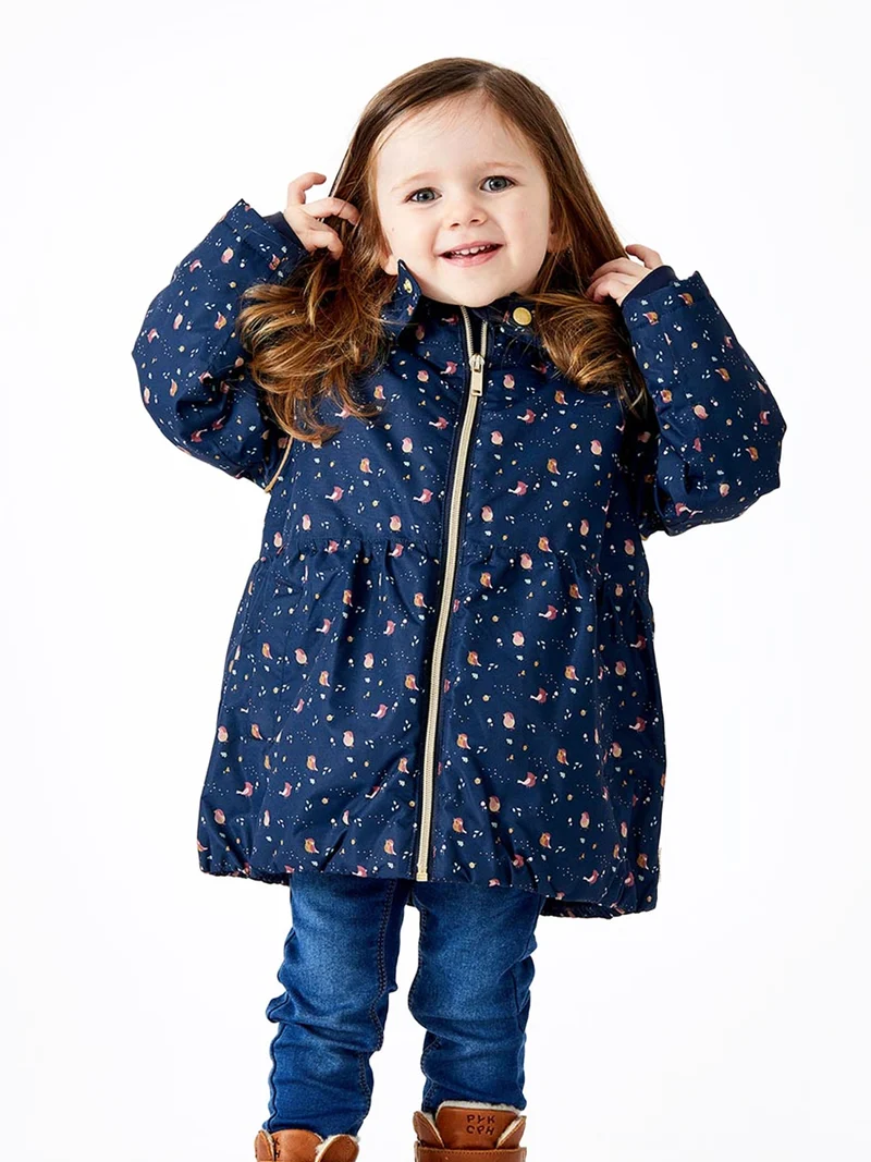 Winterjacke Marineblau