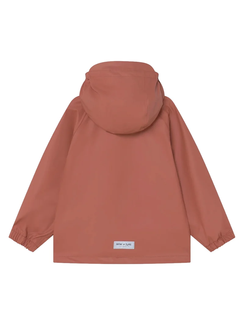 Regenjacke Braun