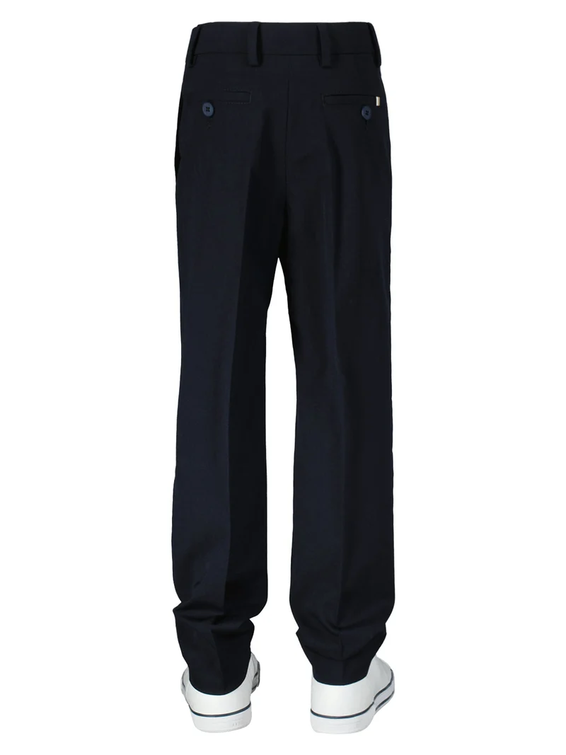 Anzughose Marineblau