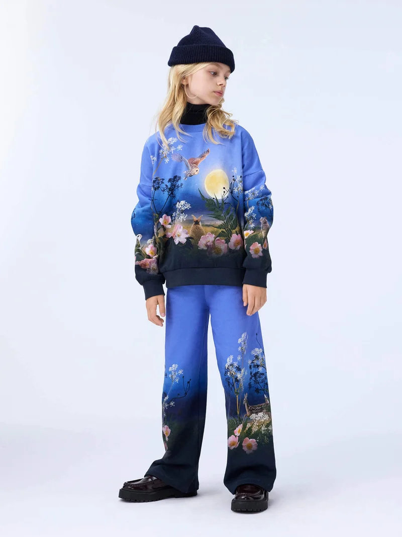 Sweatshirt Maxi Blau