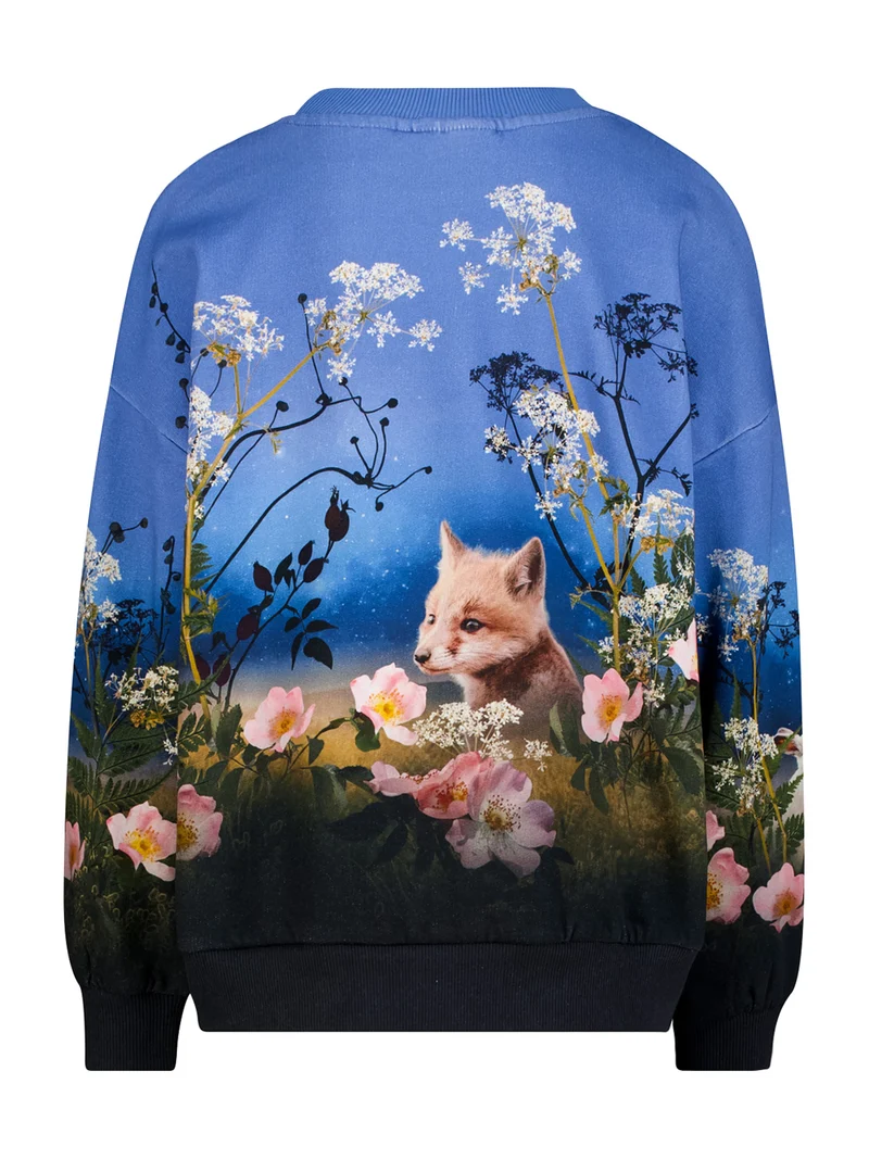 Sweatshirt Maxi Blau