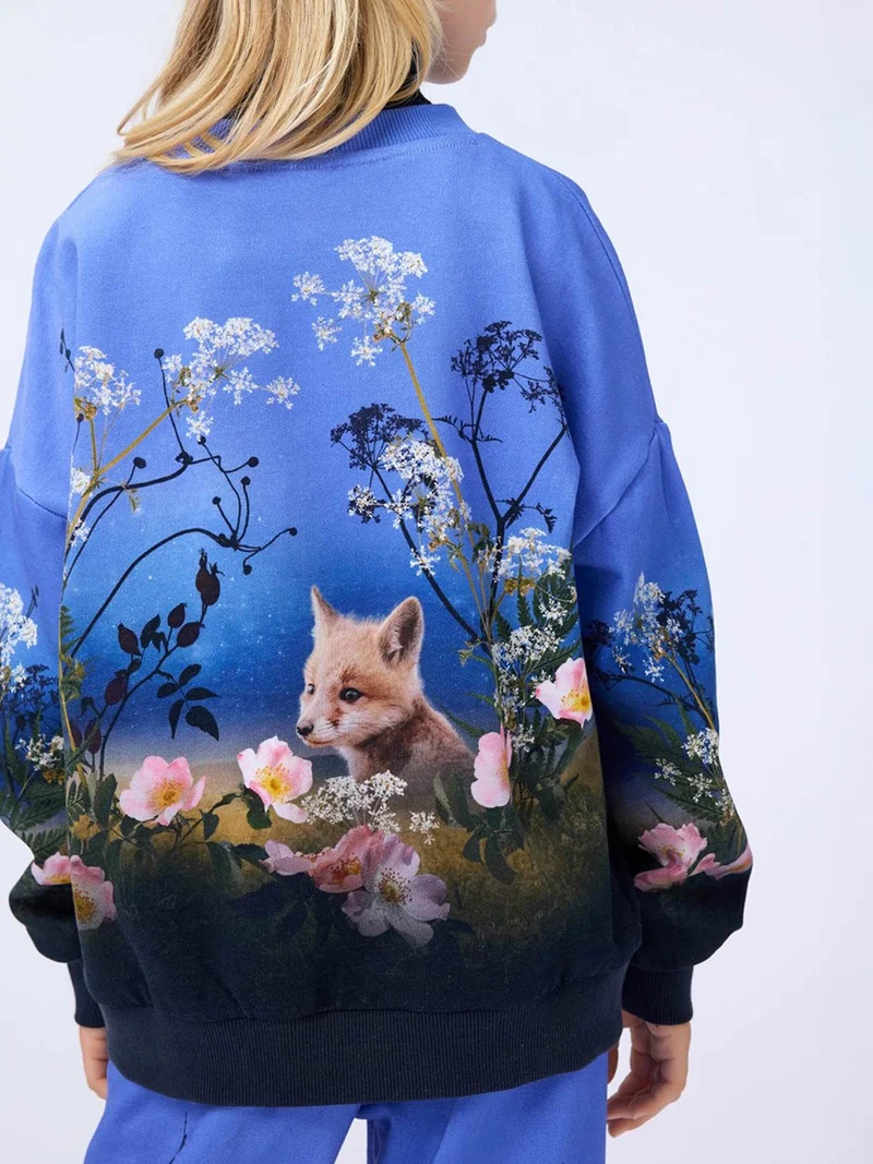 Sweatshirt Maxi Blau