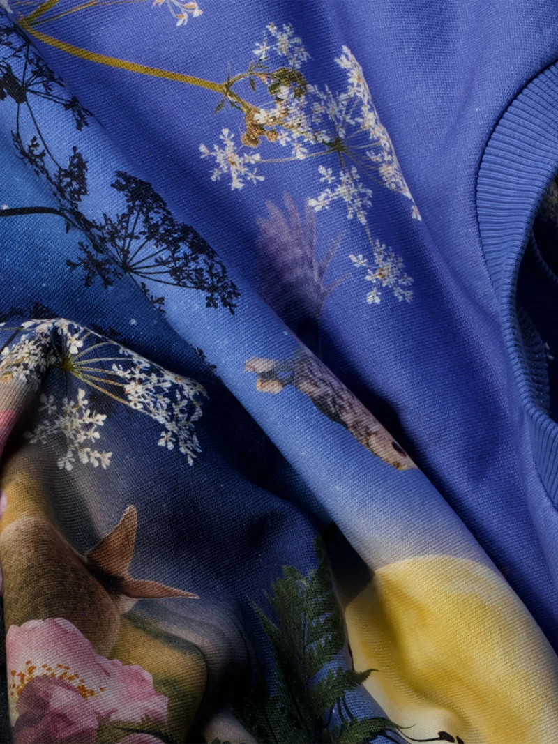 Sweatshirt Maxi Blau