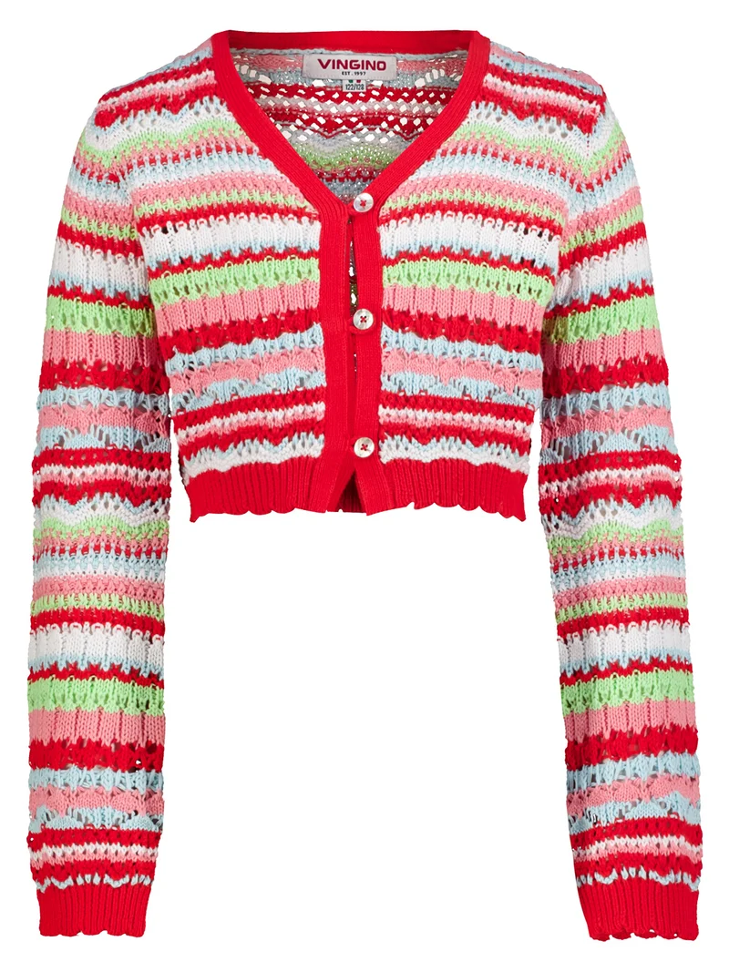 Strickjacke Mozie Mehrfarbig