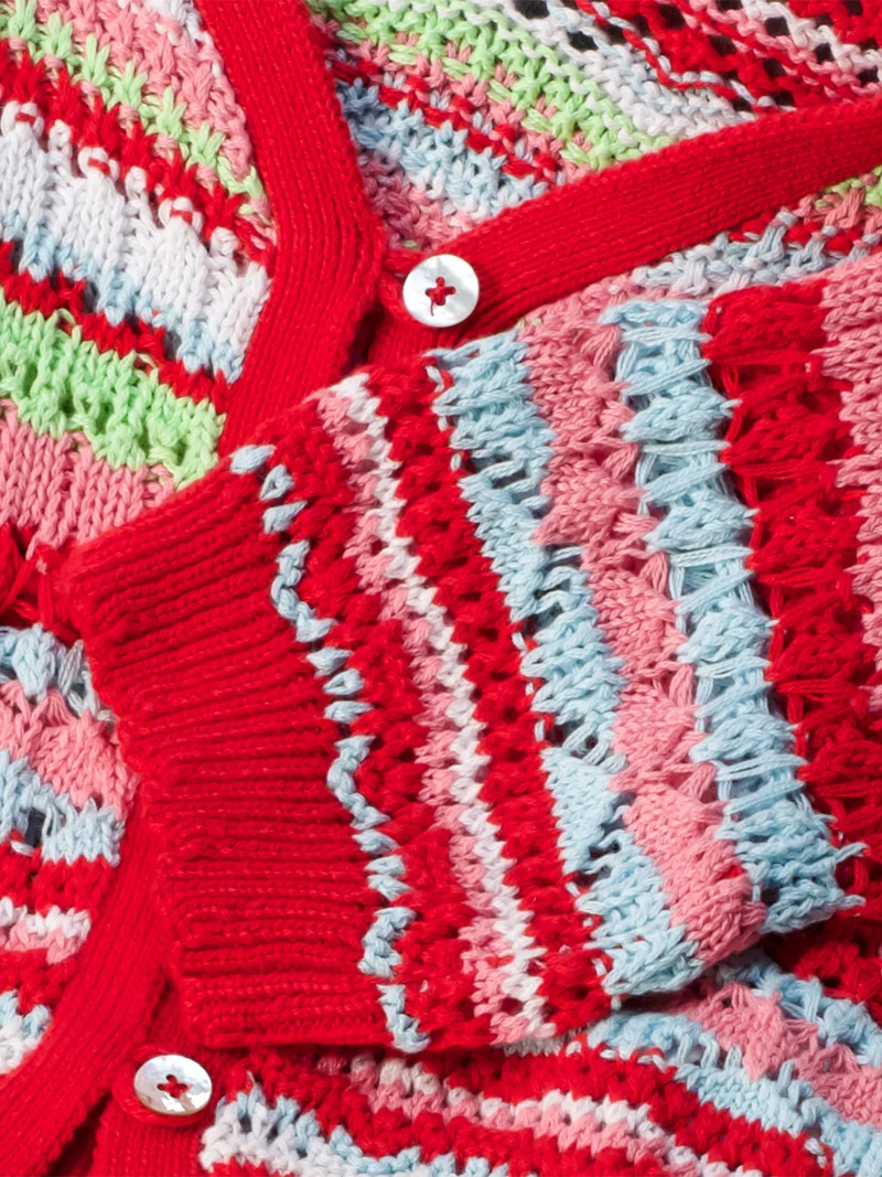 Strickjacke Mozie Mehrfarbig