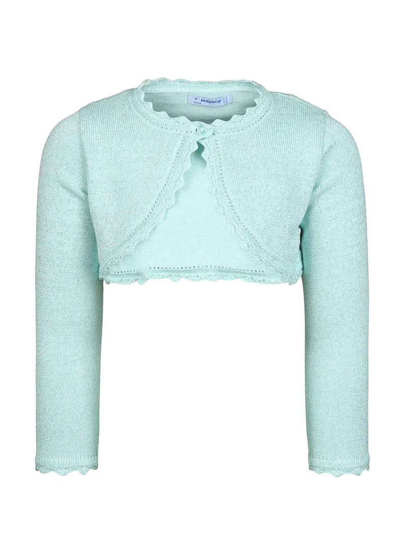 Strickjacke Türkis