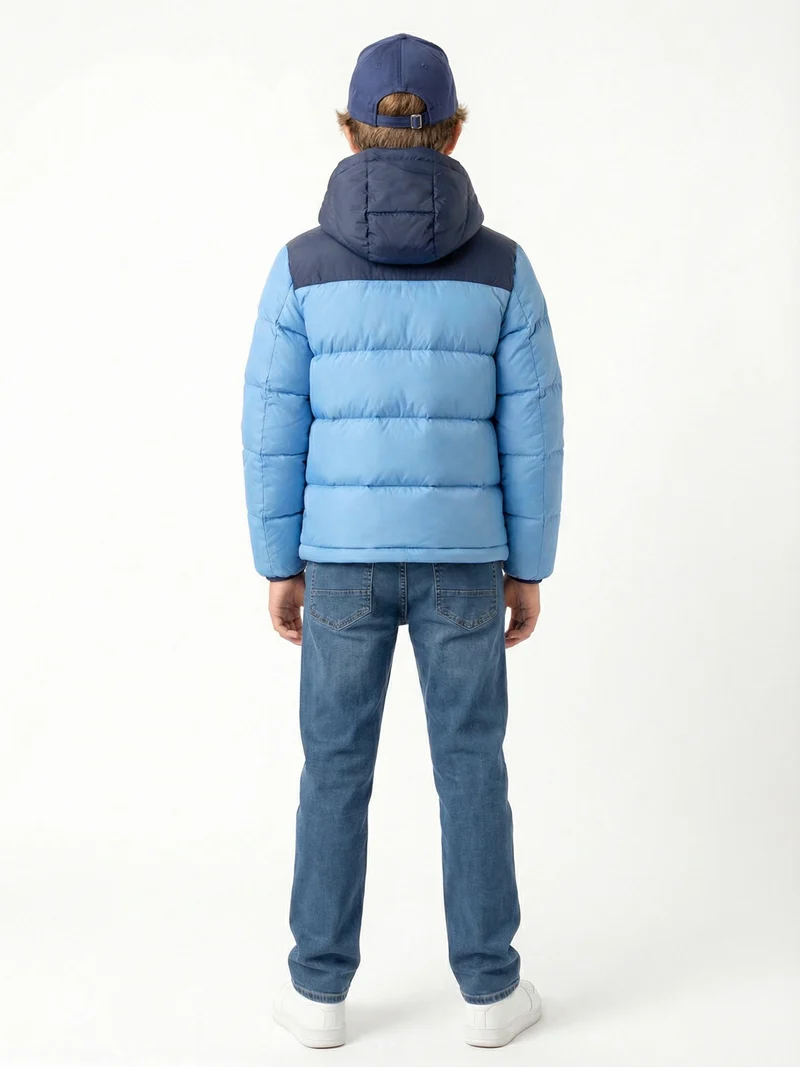 Daunenjacke Blau