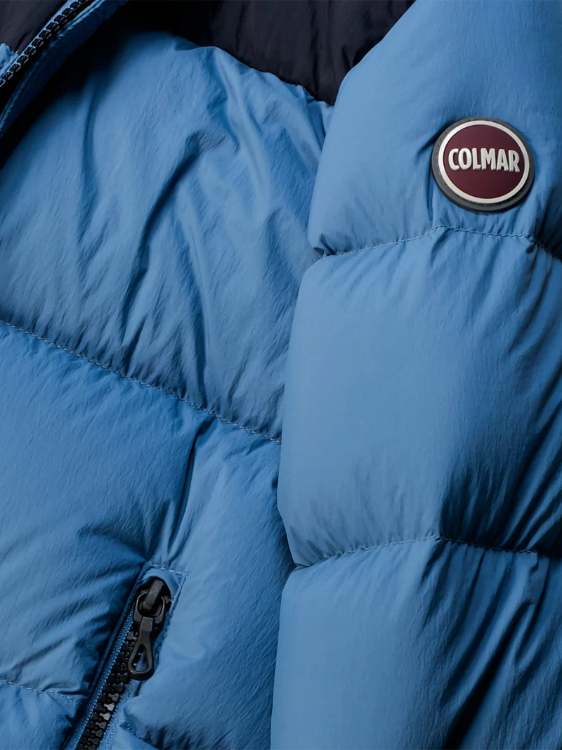 Daunenjacke Blau