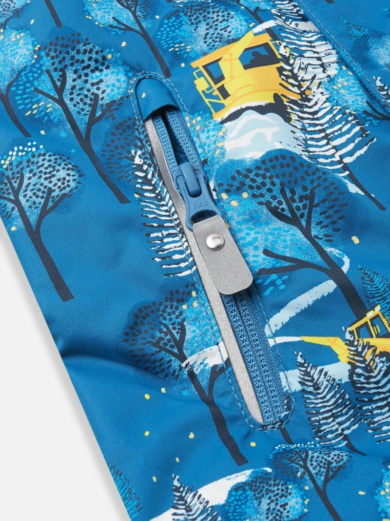 Schneeanzug Blau