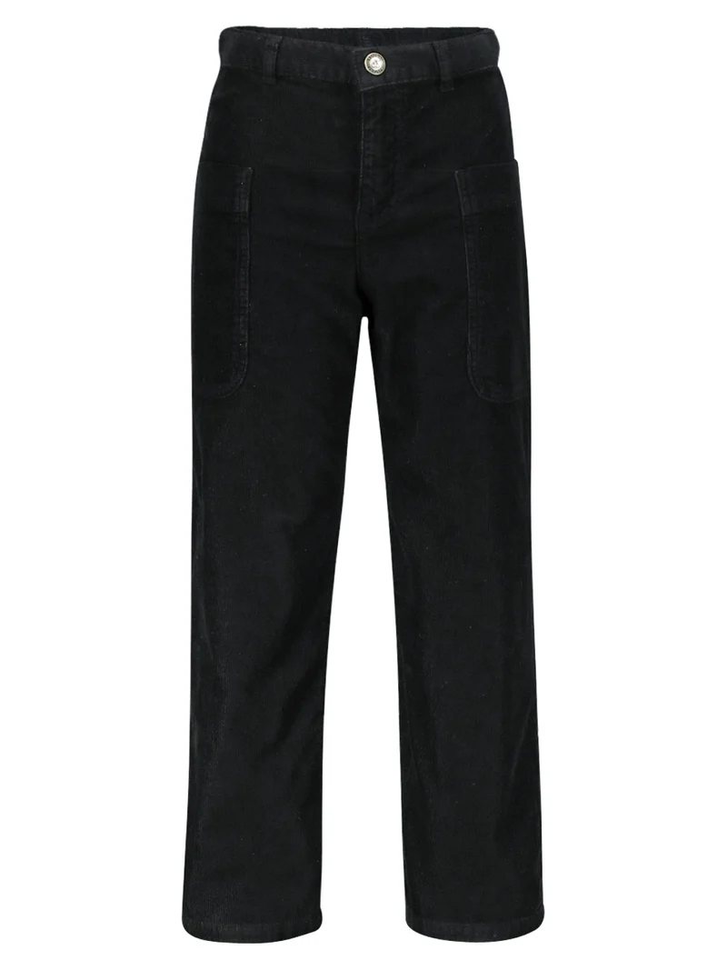 Cordhose Looping Schwarz