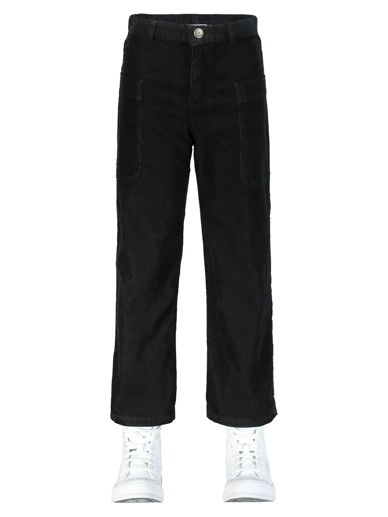 Cordhose Looping Schwarz
