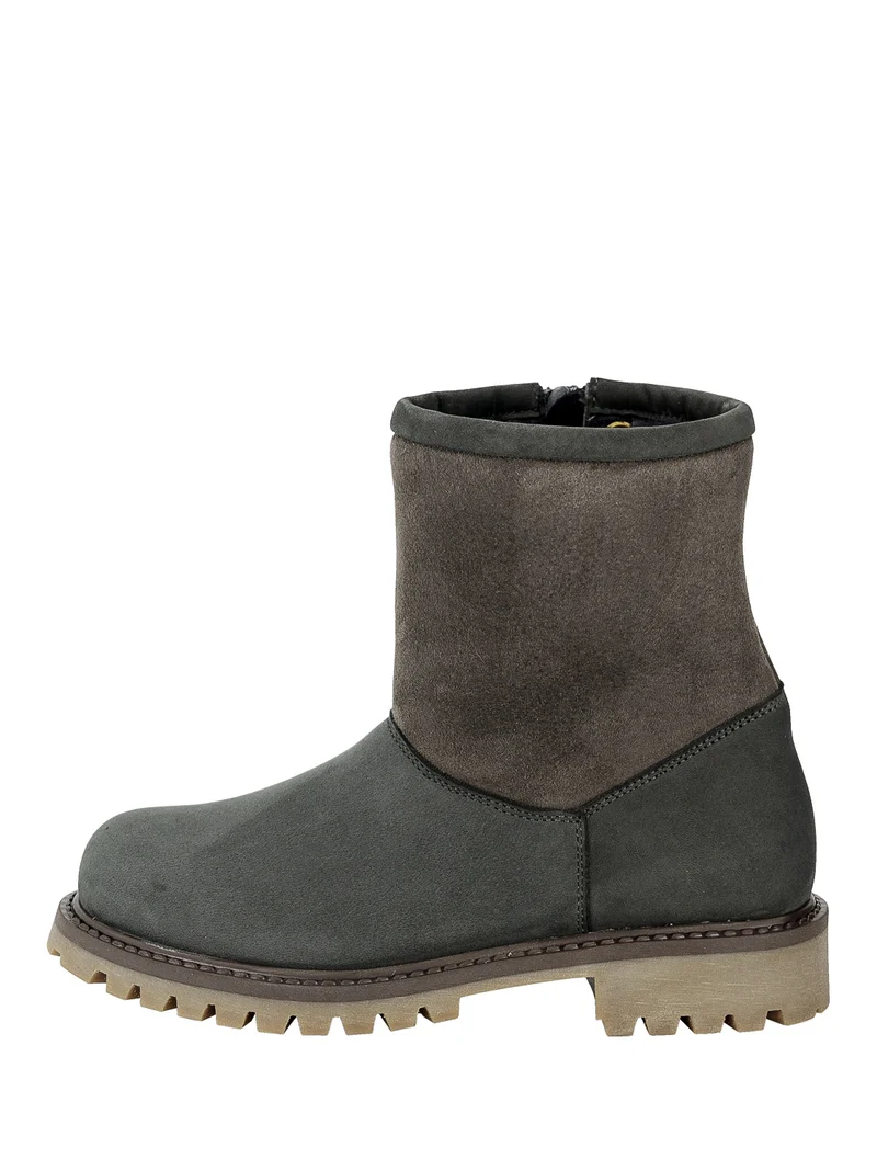 Stiefel Grau