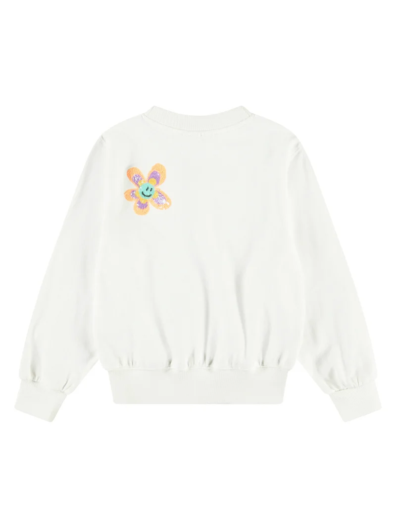 Sweatshirt Marge Weiß