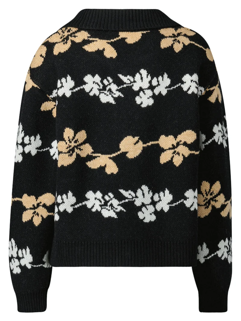 Strickjacke Schwarz
