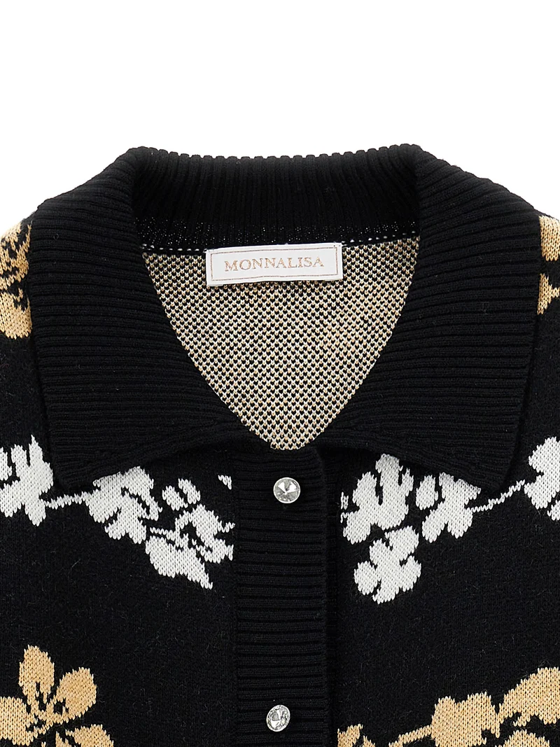 Strickjacke Schwarz