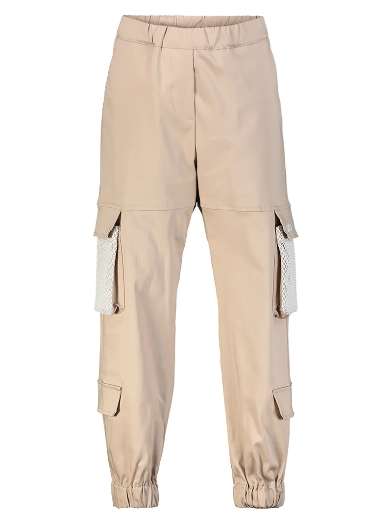 Cargohose Beige