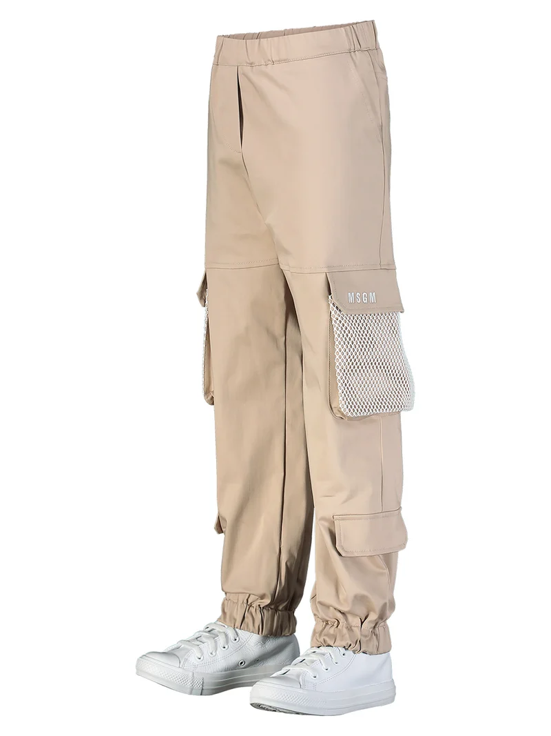 Cargohose Beige
