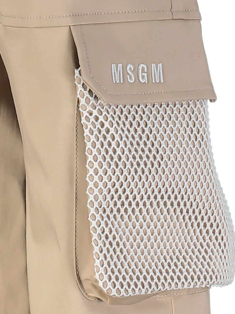 Cargohose Beige