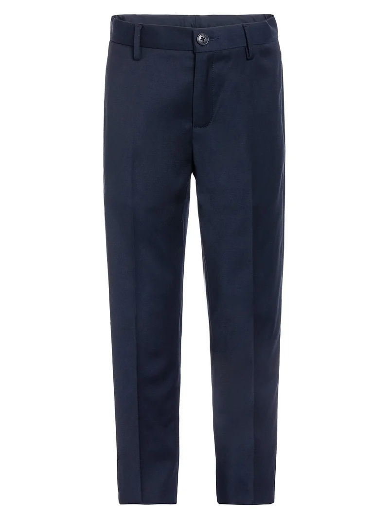 Anzughose Marineblau