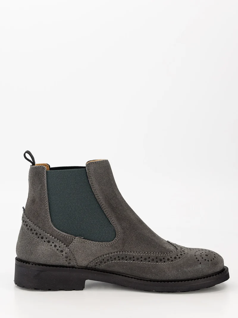 Stiefeletten Grau
