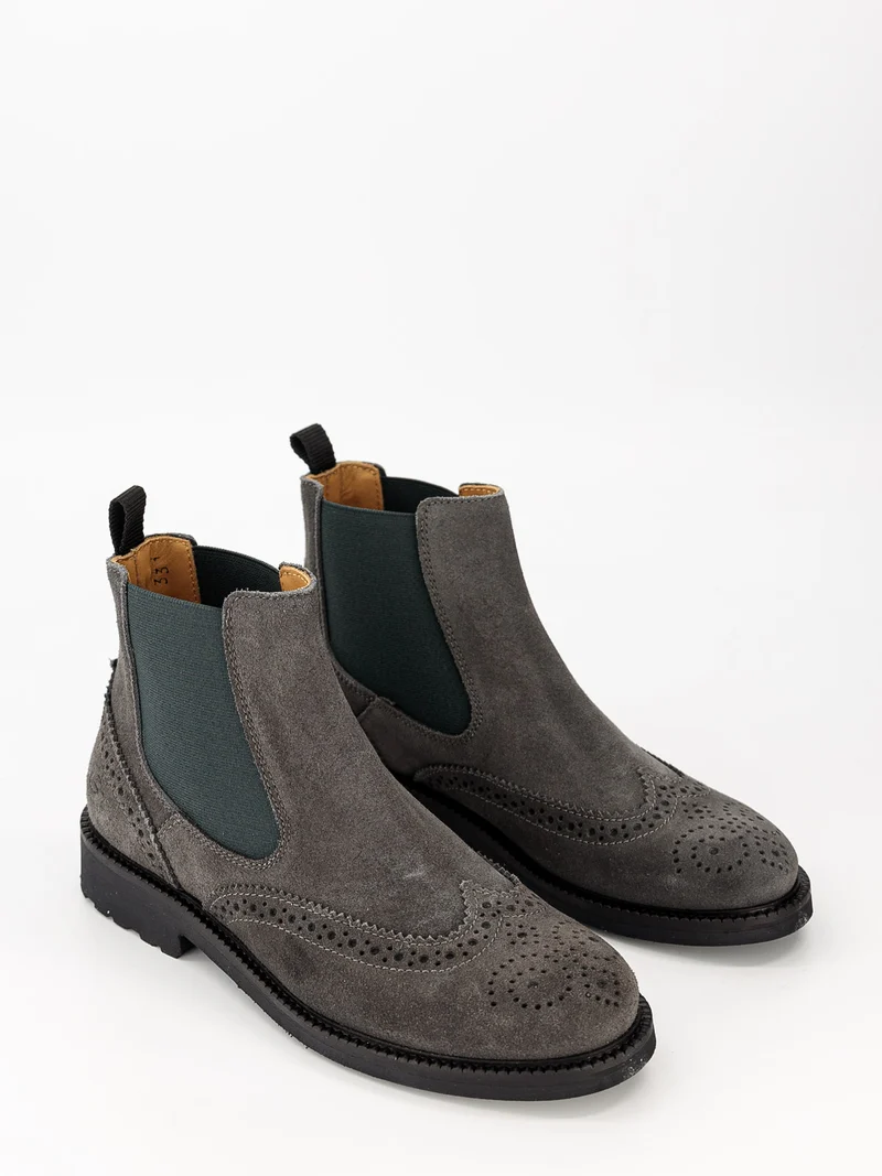 Stiefeletten Grau