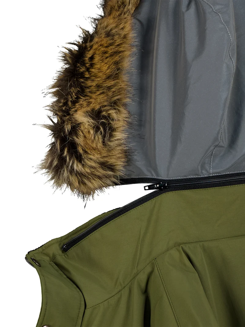 Winterjacke Willem Olivgrün