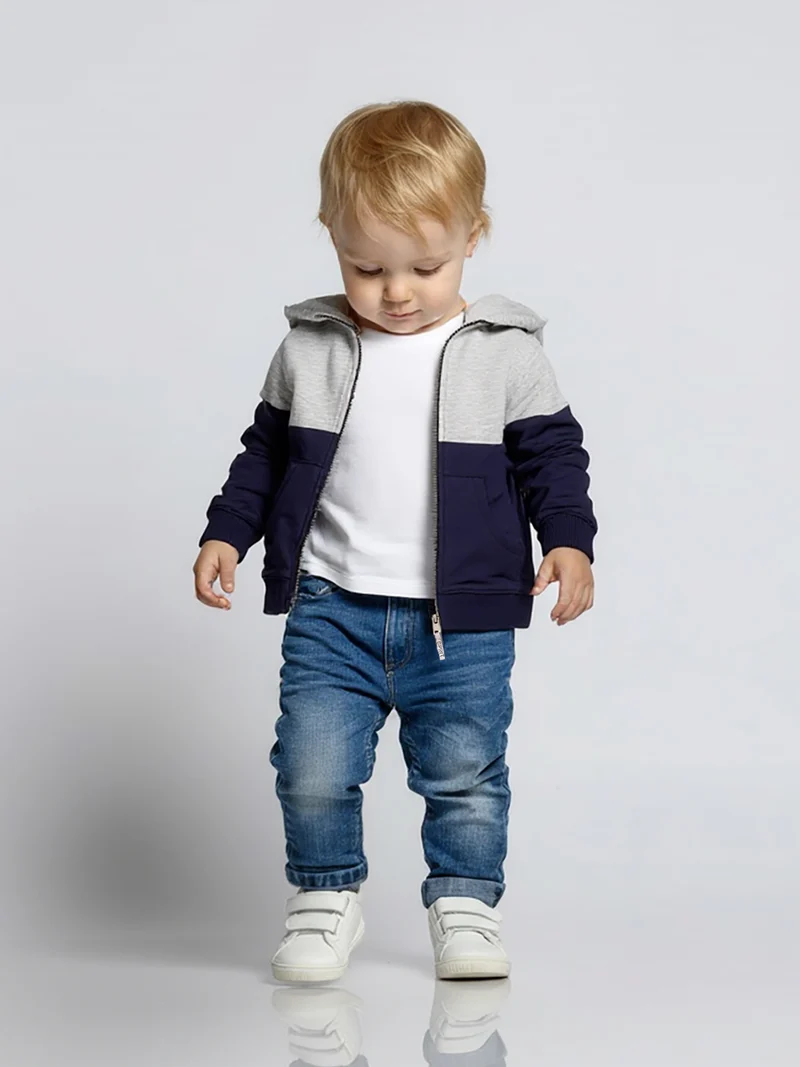 Hoodie Marineblau