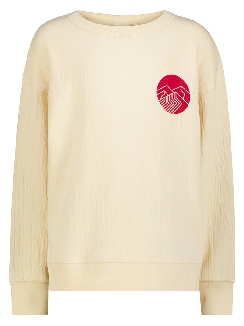 Sweatshirt Oscar Cremeweiß