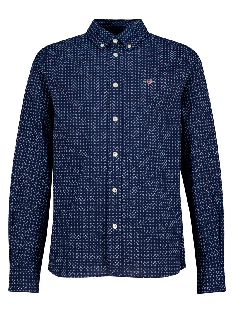 Hemd Marineblau