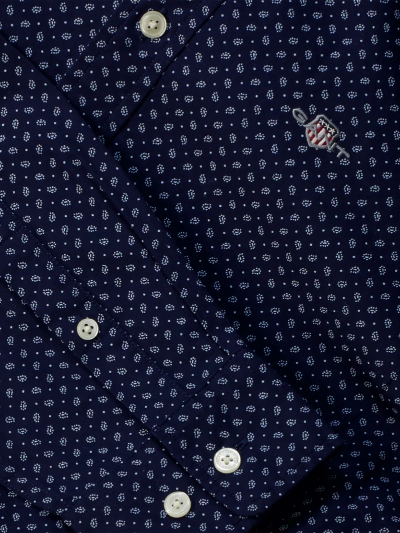 Hemd Marineblau