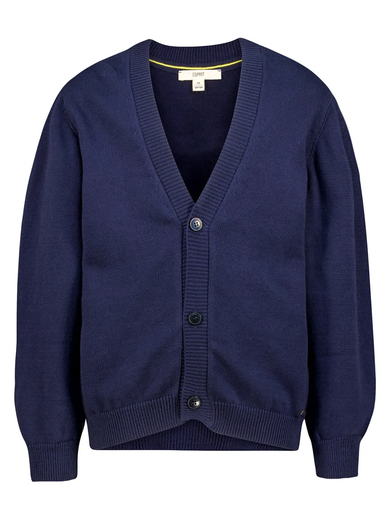 Strickjacke Marineblau