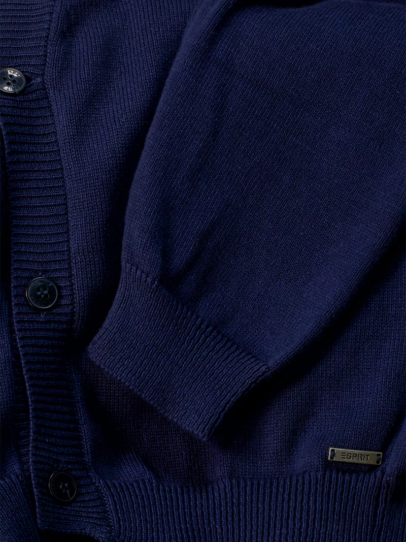 Strickjacke Marineblau