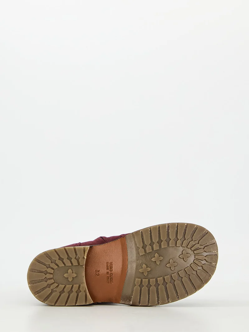 Stiefel Bordeauxrot