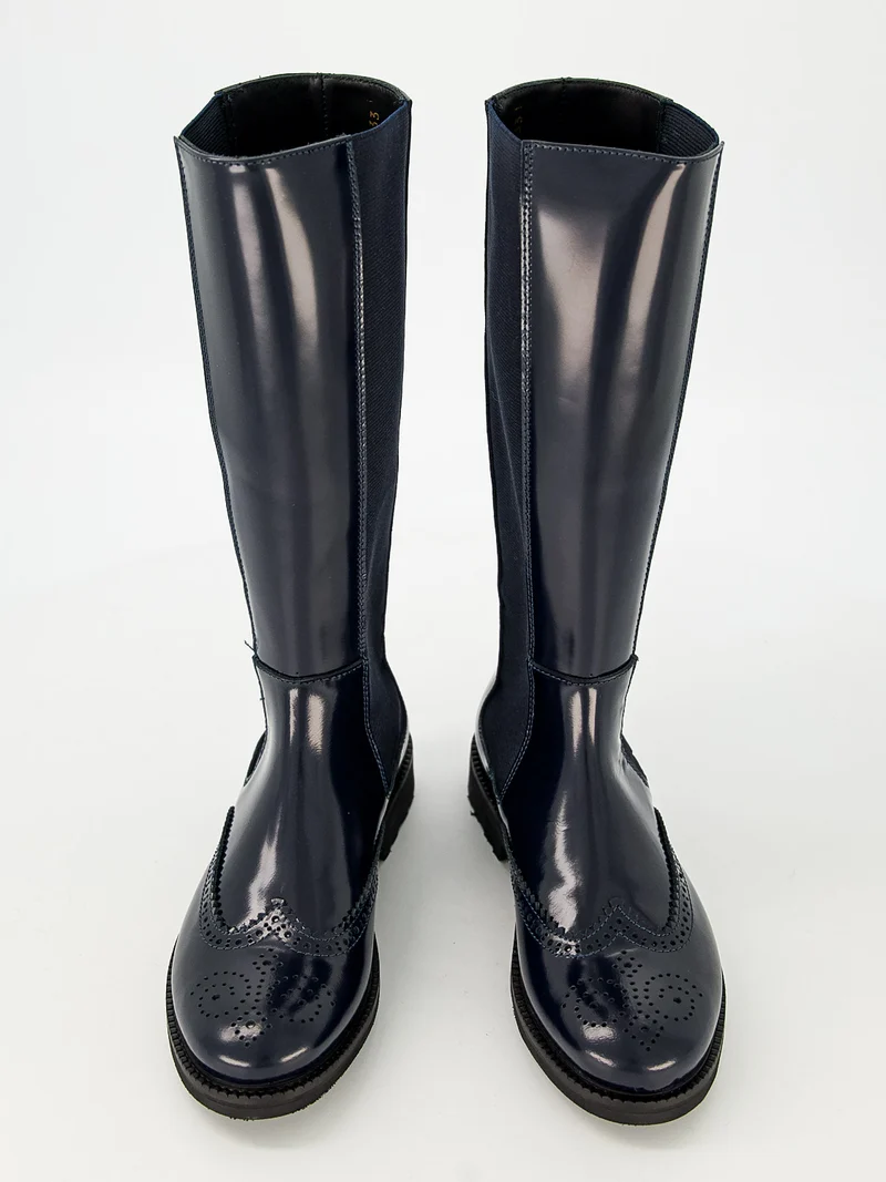 Stiefel Blau