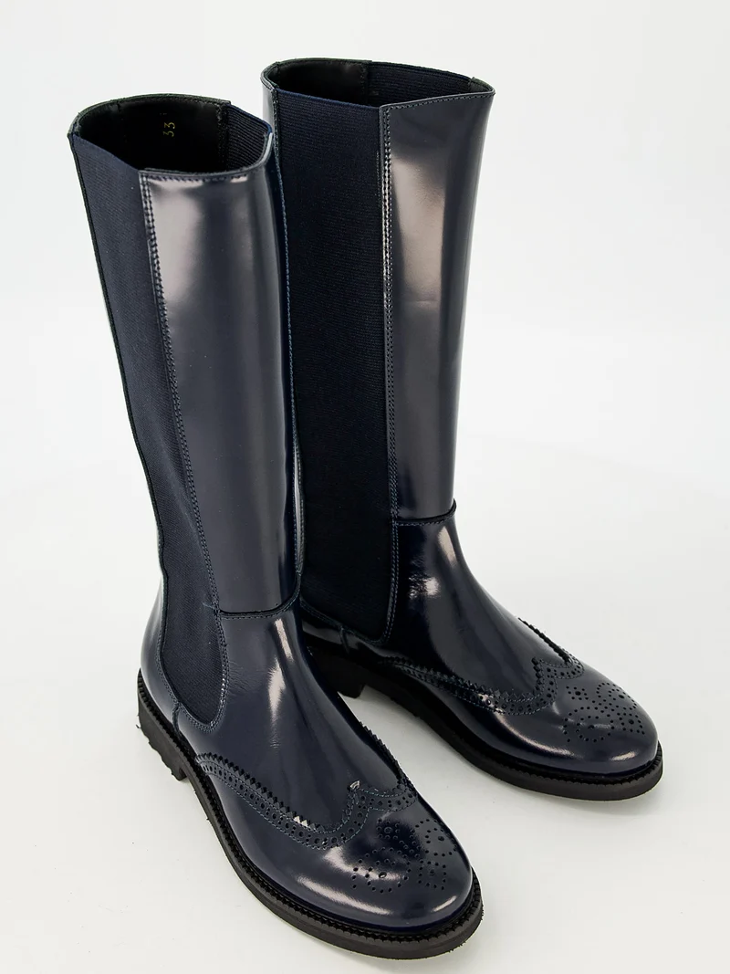 Stiefel Blau