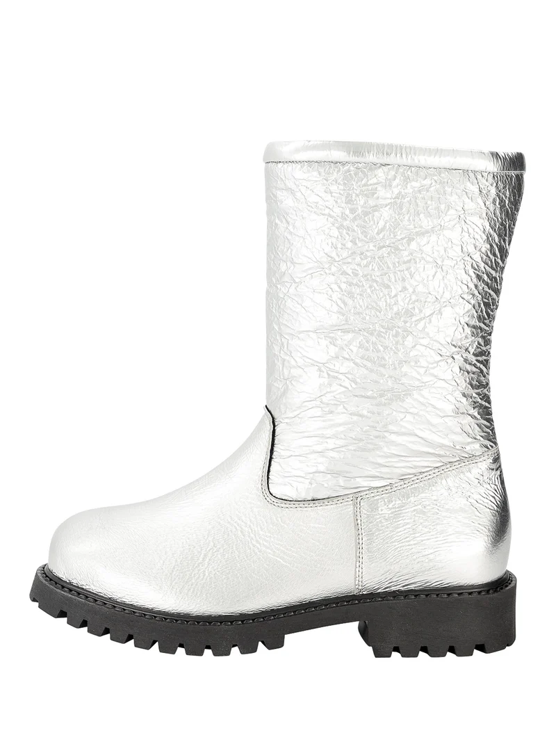 Stiefel Silber