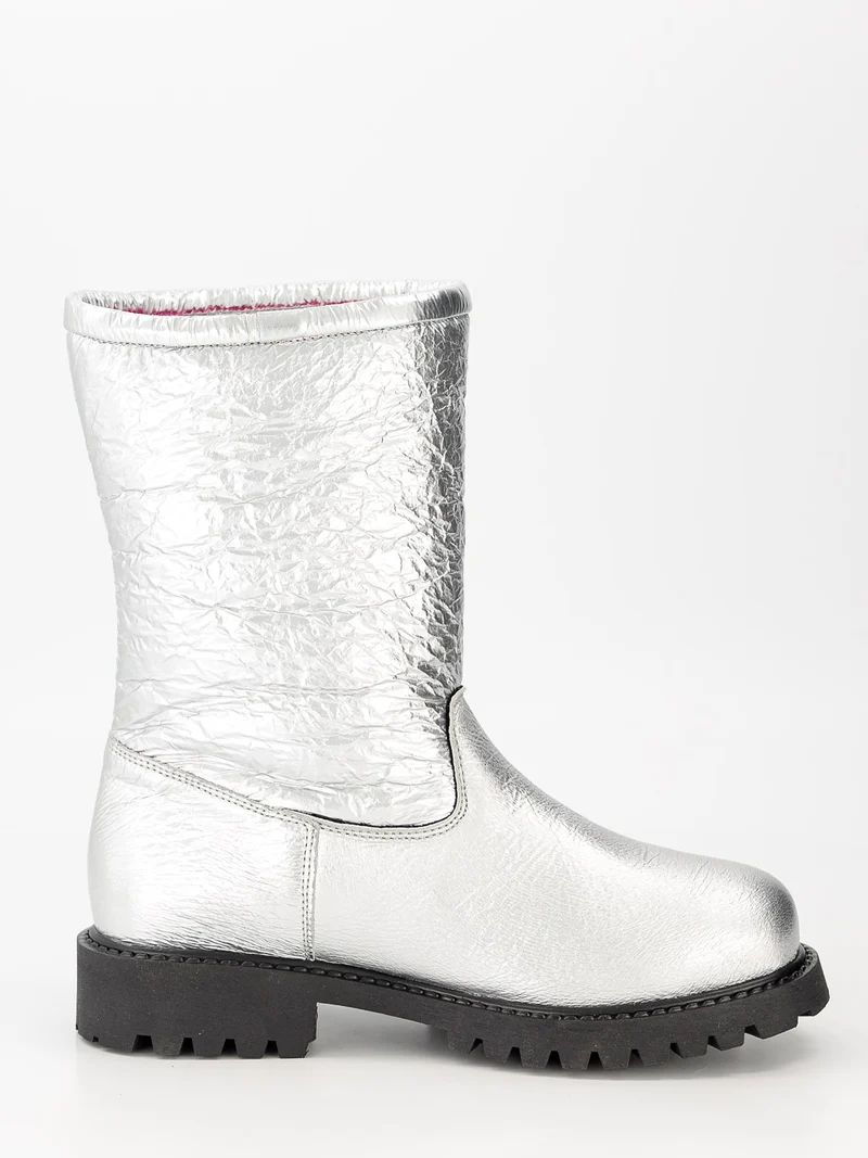 Stiefel Silber