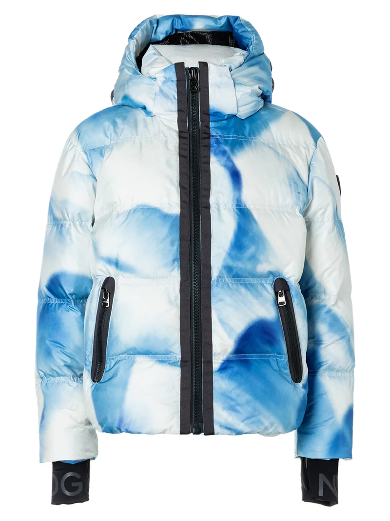 Skijacke Hellblau