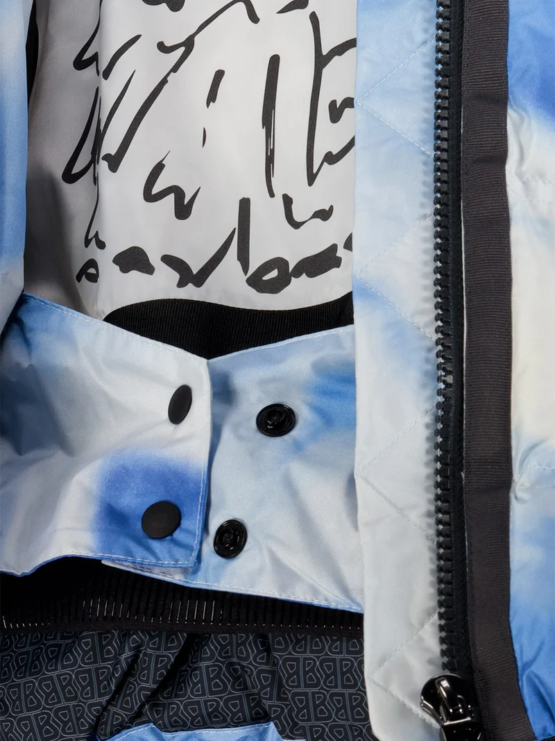 Skijacke Hellblau
