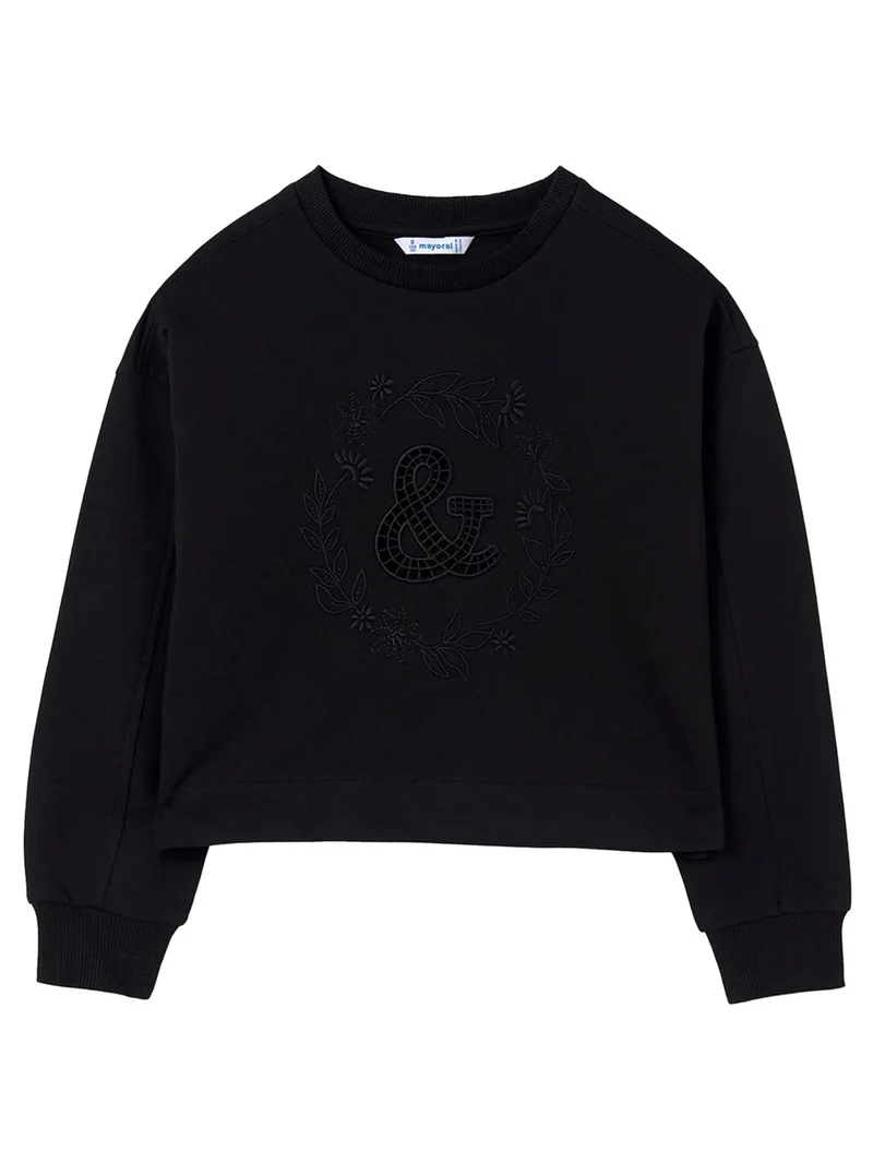 Sweatshirt Schwarz