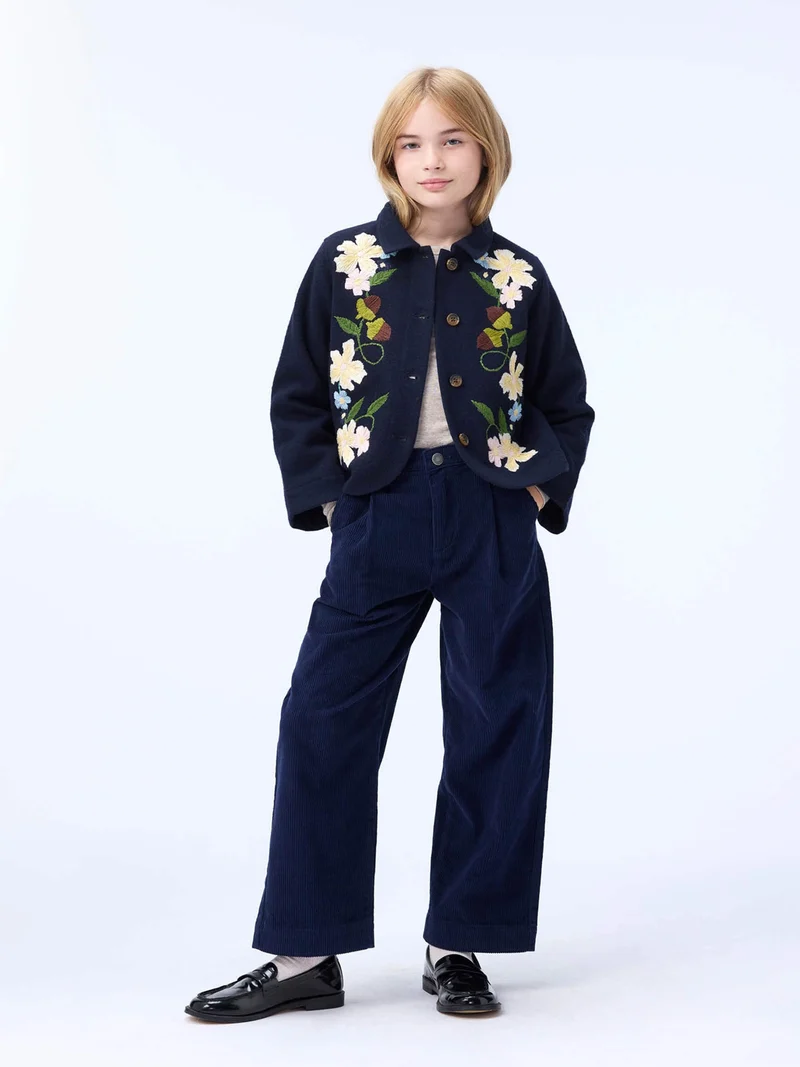 Cordhose Alaine Marineblau
