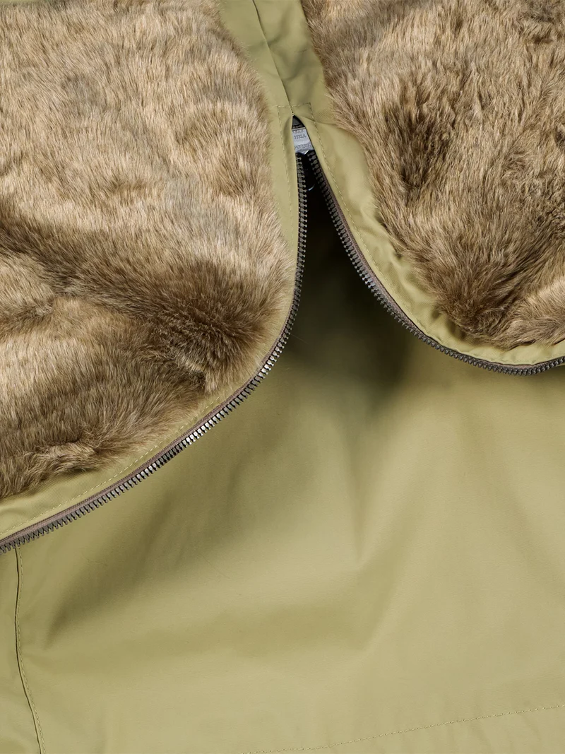 Winterjacke Elita Olivgrün